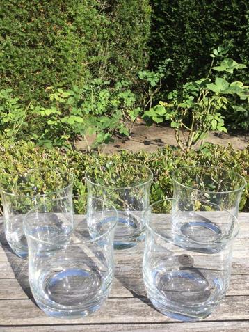 Set van 5 Kristallen Waterglazen beschikbaar voor biedingen
