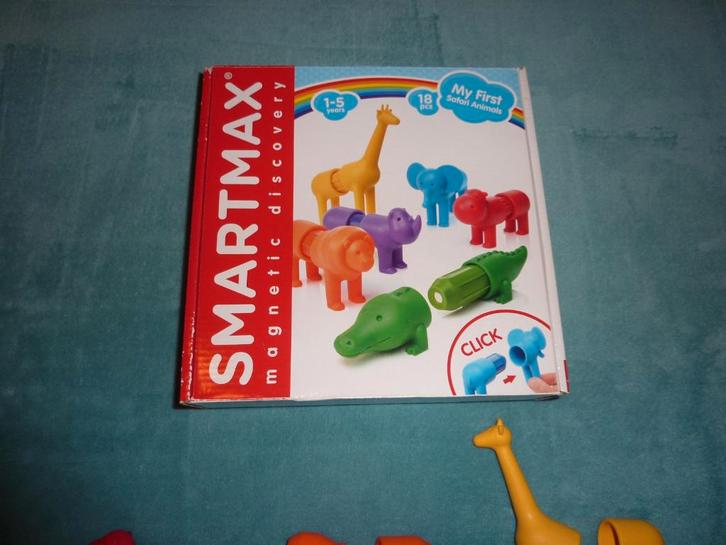 SmartMax magnetic discovery My First Safari Animals, Kinderen en Baby's, Speelgoed | Educatief en Creatief, Nieuw, Bouwen, Ontdekken