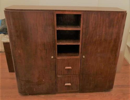 De Coene bibliotheek, MONTAIGNE, art deco 1936, Gebr Decoene, Antiek en Kunst, Antiek | Meubels | Stoelen en Sofa's, Ophalen of Verzenden