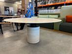 Acerbis Creso tafel travertin, showroommodel, Overige materialen, Verzenden, Design, 150 tot 200 cm