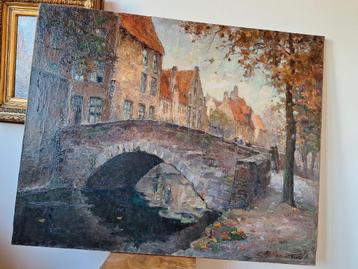 Alfred Van Neste / Kanaalzicht Brugge beschikbaar voor biedingen