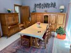 Eiken eetkamer : tafel / 6 stoelen/bar/dressoir, Ophalen, Zo goed als nieuw