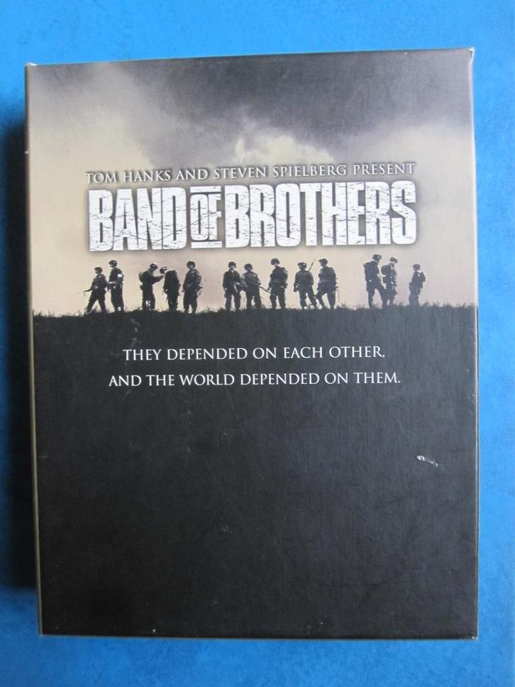 Band of Brothers (5 disc), Cd's en Dvd's, Dvd's | Tv en Series, Zo goed als nieuw, Actie en Avontuur, Boxset, Vanaf 16 jaar, Ophalen of Verzenden
