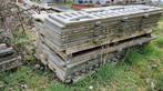 Lot betonplaten - hekwerk, Tuin en Terras, Ophalen, Gebruikt