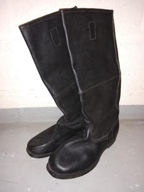 Bottes en cuir Armée rouge CCCP, Verzamelen, Militaria | Algemeen, Landmacht, Kleding of Schoenen, Ophalen of Verzenden