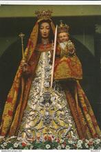 Postkaart Madonna, O.L.Vrouw, Antiek en Kunst, Antiek | Religieuze voorwerpen, Verzenden