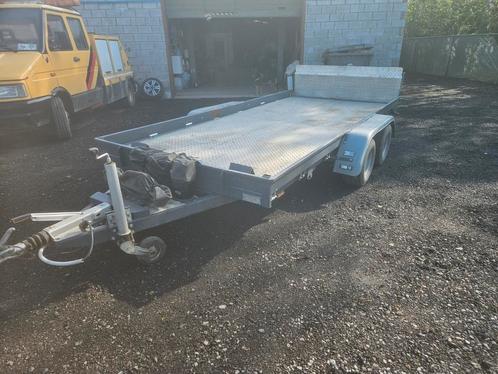 autotransporter met meubelbakje voor er op afzetbaar, Auto diversen, Aanhangers en Bagagewagens, Zo goed als nieuw, Ophalen