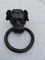 Antieke zeer zeldzame gietijzeren hondenkop, Antiek en Kunst, Antiek | Overige Antiek, Ophalen