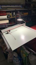 Tekentafel met lamp en winkelhaak, Ophalen, Gebruikt