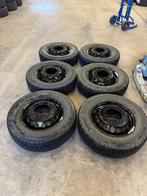 orig. 16" mercedes sprinter dubbullucht velgen met winter, Auto-onderdelen, 16 inch, Banden en Velgen, Bestelwagen, Gebruikt