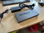 Netgear GS108P ethernet switch met Power over Ethernet POE, Ophalen of Verzenden, Zo goed als nieuw