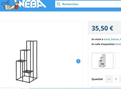 Support de plantes Erin H100cm WEBA, Huis en Inrichting, Kasten | Stellingkasten, Zo goed als nieuw, Ophalen