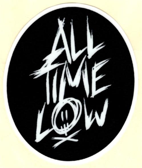 All Time Low sticker #2, Verzamelen, Muziek, Artiesten en Beroemdheden, Nieuw, Verzenden