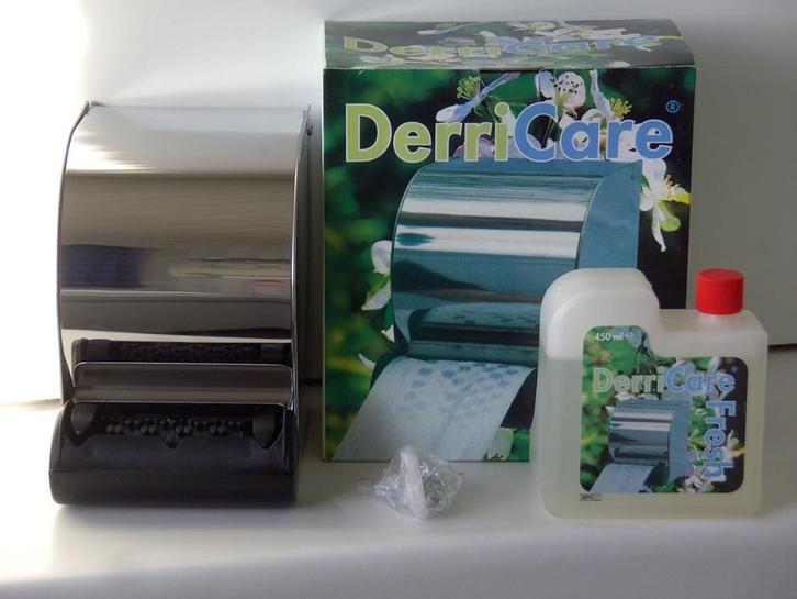 TOILETPAPIERHOUDER RVS DROOG/ VOCHTIG HIGIENISCH, Huis en Inrichting, Badkamer | Badtextiel en Accessoires, Nieuw, Overige typen