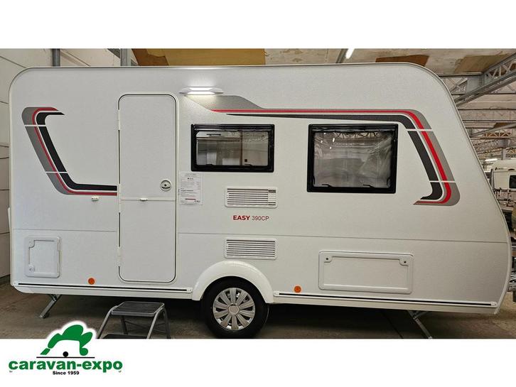 STERCKEMAN EASY 390CP, Caravans en Kamperen, Caravans, Bedrijf, 750 - 1000 kg, Sterckeman, 4 tot 5 meter