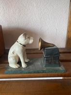 Gietijzeren hond met grammofoon, Antiek en Kunst, Ophalen