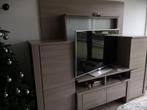 eettafel - dressoir - tv kast - barkast + 6 stoelen, Ophalen, Gebruikt, Modern, 6 tot 8 stoelen