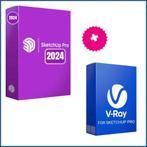 Sketchup Pro 2024  + V-Ray, Computers en Software, Ontwerp- en Bewerkingssoftware, Ophalen, Nieuw, Windows