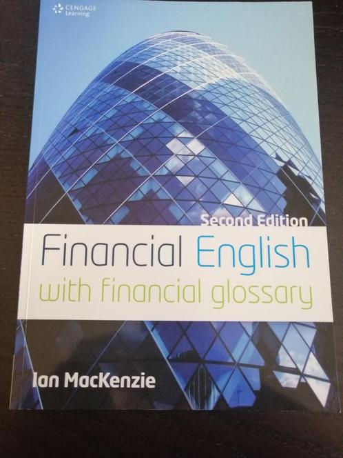 Financial English with financial glossary, Boeken, Studieboeken en Cursussen, Zo goed als nieuw, Hoger Onderwijs, Ophalen