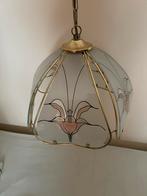 Hanglamp vintage glas, Ophalen, Zo goed als nieuw, Glas
