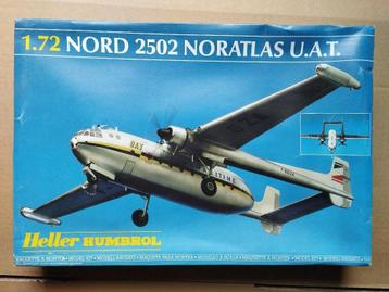 Nord 2502 Noratlas U.A.T. , Heller Humbrol No. 80313 beschikbaar voor biedingen