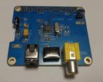 RASPBERRY pi DIGITAL soundcard HAT 40PIN, Ophalen of Verzenden, Zo goed als nieuw
