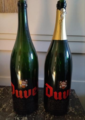 Twee flessen van DUVEL 3l
