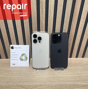iPhone 14 Pro 128GB reconditionné - 2 coloris, Télécoms, Enlèvement, Reconditionné