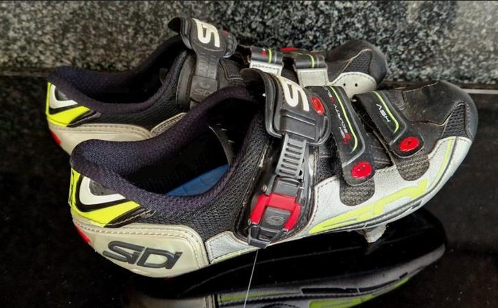 Sidi Genius 7 Carbon Road fiets shoen maat43 - EU 41 of 41, Fietsen en Brommers, Fietsaccessoires | Fietskleding, Gebruikt, Schoenen