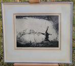 Dirk Baksteen | De 3 Molens 1921 | Litho © Mus. F A Chicago, Ophalen