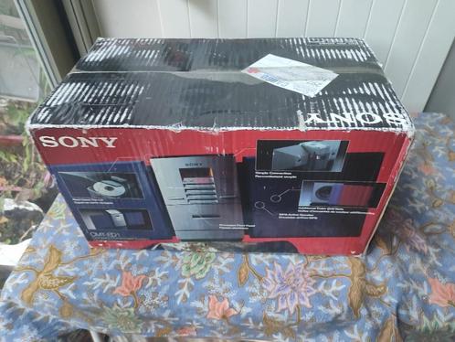 Sony CMT-ED1 Compact Component System micro hifi, Audio, Tv en Foto, Luidsprekerboxen, Gebruikt, Front, Rear of Stereo speakers