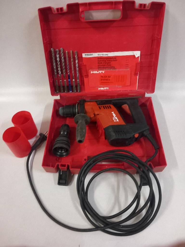 Hilti Klopboormachine TE 5, Doe-het-zelf en Bouw, Gereedschap | Boormachines, Zo goed als nieuw, Boormachine, 600 watt of meer