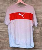 Puma T-shirts maat L, Ophalen of Verzenden, Gedragen, Maat 52/54 (L), Wit
