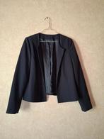 Elegante Donkerblauwe Open Blazer - Tijdloze Stijl, Kleding | Dames, Jasjes, Kostuums en Pakken, Blauw, Ophalen of Verzenden, Zo goed als nieuw