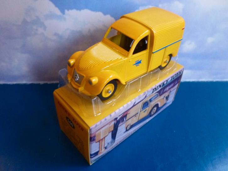 Fourgonnette CITROËN 2CV Poste 1/43 Atlas DINKY Neuve+Boite, Hobby & Loisirs créatifs, Voitures miniatures | 1:43, Neuf, Voiture