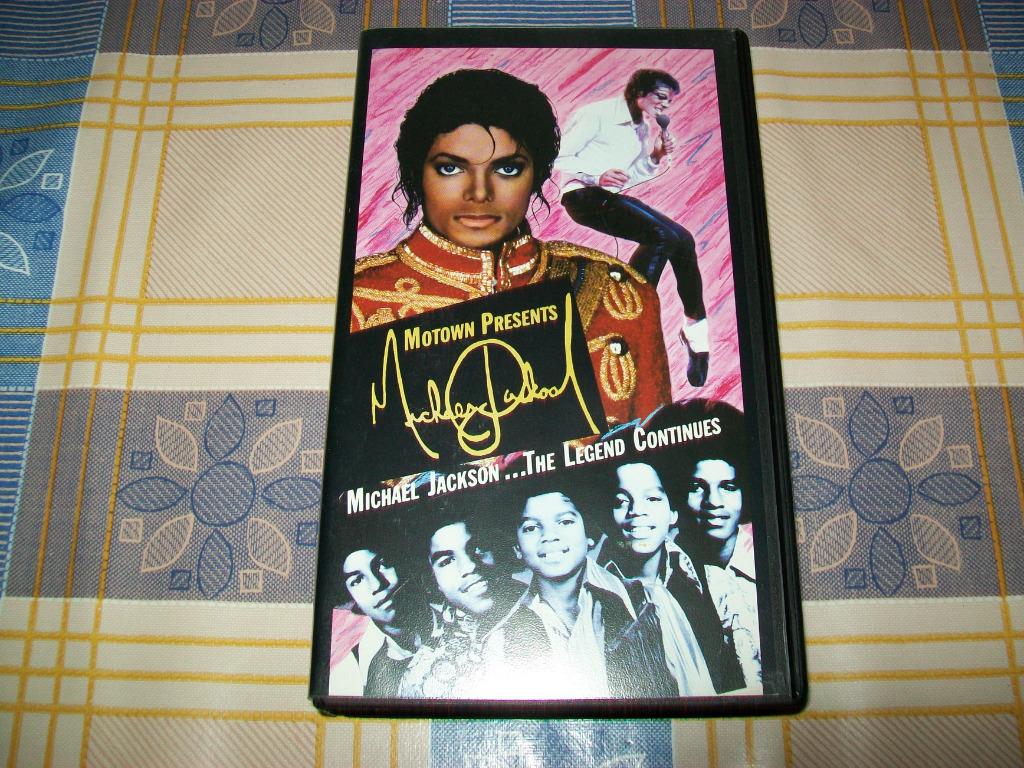 Michael Jackson - Video VHS - The Legend Continues - Motown, Alle leeftijden, Ophalen of Verzenden, Zo goed als nieuw, Documentaire