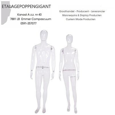 Nieuw: Heren Mannequins-Etalagepoppen Helder Transparant EPG, Kleding | Heren, Kostuums en vesten, Nieuw, Ophalen of Verzenden