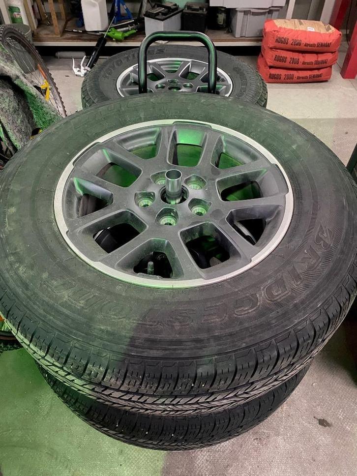 Set van 4 JEEP Wrangler/Gladiator + 4 banden, Auto-onderdelen, Banden en Velgen, Velg(en), Zomerbanden, 18 inch, 255 mm, Terreinwagen