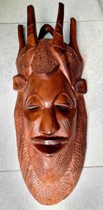 Vintage  Afrikaans Masker, 65 cm lengte, Ophalen of Verzenden