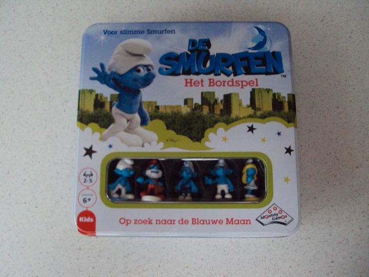 "De Smurfen" Het Bordspel Van Identity Games als Nieuw !, Hobby en Vrije tijd, Gezelschapsspellen | Bordspellen, Zo goed als nieuw