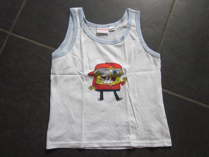 onderhemd met Sponsbob, Enfants & Bébés, Vêtements enfant | Taille 122, Comme neuf, Garçon, Vêtements de nuit ou Sous-vêtements