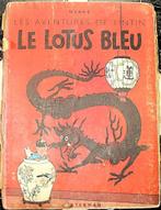 bd Tintin (Hergé) - Le Lotus Bleu - EO, Boeken, Stripverhalen, Eén stripboek, Ophalen of Verzenden, Gelezen, Hergé