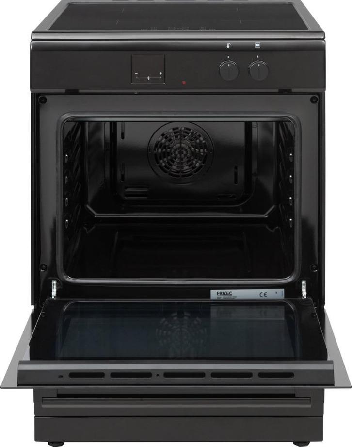 Elektrisch Fornuis Inductie met hete lucht oven + Grill 60cm, Elektronische apparatuur, Fornuizen, Nieuw, Vrijstaand, Inductie
