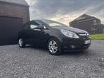 Opel Corsa 1.4 benzine, 66.000 km, Navi, Bluetooth, Camera, Auto's, Bluetooth, Euro 5, Zwart, Bedrijf