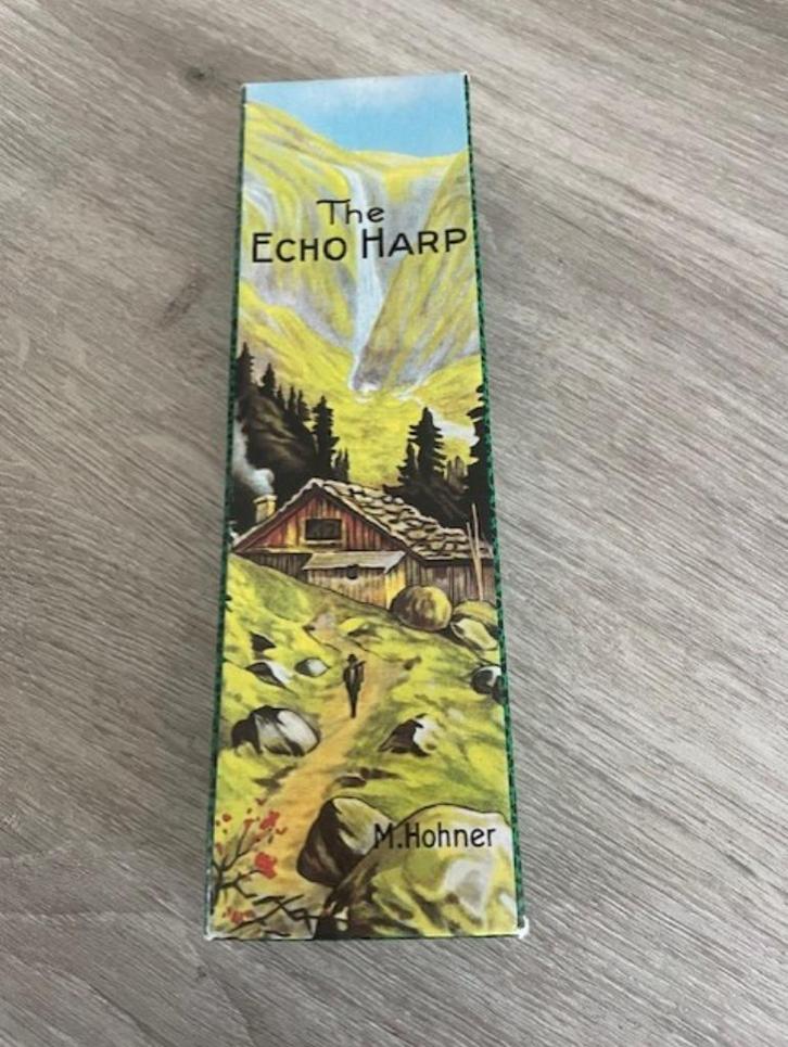 Hohner Echo Harp 56/96 CG - Mondharmonica in originele doos, Muziek en Instrumenten, Blaasinstrumenten | Mondharmonica's, Zo goed als nieuw