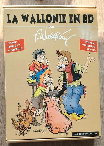 Coffre collector la wallonie en Bd F. Walthery, Livres, BD, Enlèvement ou Envoi, Comme neuf