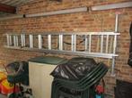3 delige ladder, Ophalen, Gebruikt, Ladder, Opvouwbaar of Inschuifbaar