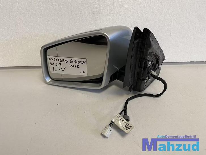 MERCEDES E KLASSE W212 Links grijs spiegel elektrisch inklap, Auto-onderdelen, Spiegels, Mercedes-Benz, Gebruikt
