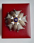 Borstster Belgische Kroon Orde, Ophalen of Verzenden, Overige soorten, Lintje, Medaille of Wings