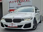 BMW 518 dAS PACK M SPORT*1PROPRIO*CARNET*FULL OPTION, Cuir, Entreprise, Carnet d'entretien, 109 g/km